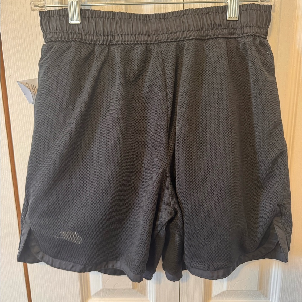 Nike Men's Black Athletic Shorts with Drawstring  Pockets Size Medium waist 14 - Picture 8 of 11